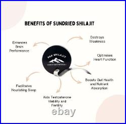 Pure 100% Himalayan Shilajit, Soft Resin, Organic, Sundried, Potent, Fulvic Acid