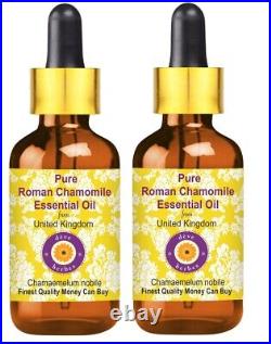 Pure Roman Chamomile Essential Oil (Chamaemelum nobile) for Personal Care