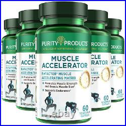 Purity Products Muscle Accelerator 650mg RipFactor Patented Clinic Tested 5X60