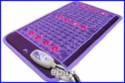 Purple Ereada Heating Far Infrared Bio Magnetic Photon Amethyst Mat Mini 20x32