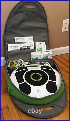 REVITIVE 2469MD CIRCULATION BOOSTER COMPLETE SYSTEM withEXTRA PADS, BAG, REMOTE