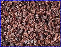 Raw Cacao / Cocoa Nibs 100% Raw Chocolate Arriba Nacional Bean 1 oz to 25 lb