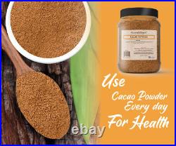Raw Cocoa / Cacao Powder 100% Natural Raw Chocolate en Polvo Bulk From Ecuador