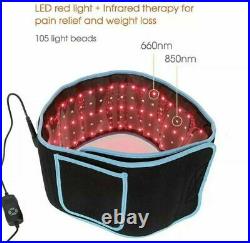 Red Infrared Light Therapy Device, Waist Belt Pain Relief Weight Loss Belt US