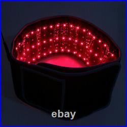 Red LED Light Therapy Pain Relief Laser Waist Weight Loss Belt Body Slimming