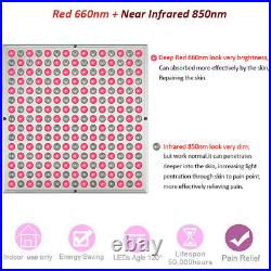 Red LED Light therapy Beauty Panel, Top LED CHIP Combination, Avoid Only 1 LED