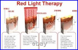 Red Light Therapy Device Full Body Lamp for Skincare/Pain Relief 1500W