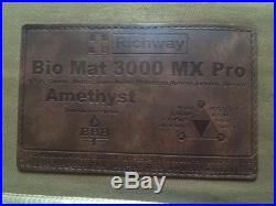 Richway Bio Mat 3000MX Pro Amethyst Gently Used