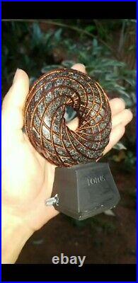 Rodin coil torus 4 inch with shungite orgonite amplifier built-in