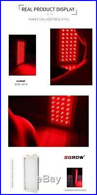 SGROW Red Near Infrared LED 660nm 880nm 500W Full Body Red Light Therapy