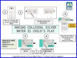 SILVERHEAL Colloidal Silver Generator I Fully Automatic I 2.4 mm silver rods