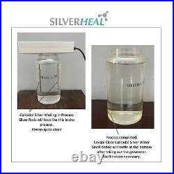 SILVERHEAL Colloidal Silver Generator I Fully Automatic I 2.4 mm silver rods