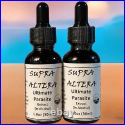 SUPRA ALTERA Ultimate Parasites Be Gone! Formula in Alcohol (4-Pak) FREE SHIP