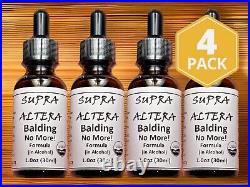 S-A L T E R A Balding No More! Formula, Stimulate Hair Growth, Nails - 4-Pack