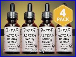 S-A L T E R A Balding No More! Formula, Stimulate Hair Growth, Nails - 4-Pack