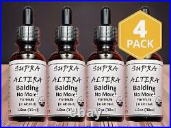 S-A L T E R A Balding No More! Formula, Stimulate Hair Growth, Nails - 4-Pack