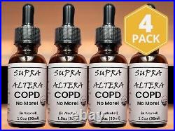 S-A L T E R A COPD No More! Lung Health, Respiration, Lung Support - (4-Pack)