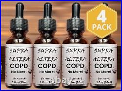 S-A L T E R A COPD No More! Lung Health, Respiration, Lung Support - (4-Pack)