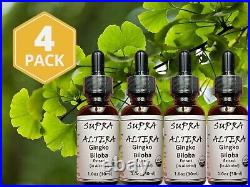 S-A L T E R A Gingko Biloba Extract in Alcohol (4oz Pack) FAST SHIPPING