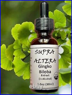 S-A L T E R A Gingko Biloba Extract in Alcohol (4oz Pack) FAST SHIPPING