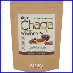 Sayan Chaga Mushroom Powder Tea Siberian All Natural Wild Harvested 6 Sizes
