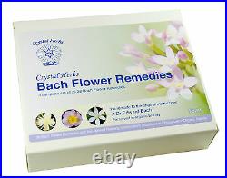Set of 10ml Bach Flower Remedies in Card Box non-alcoholic preservative