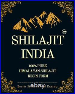 Shilajit India Paste Pure Tested Himalayan Mumiyo Mumio Shilajeet 20g to 1Kg