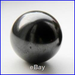 Shungite Stone Sphere 100 mm approx 4 POLISHED Natural Mineral EMF Protection