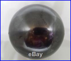 Shungite Stone Sphere 100 mm approx 4 POLISHED Natural Mineral EMF Protection