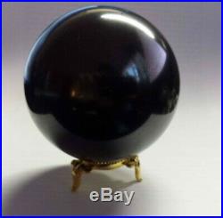 Shungite Stone Sphere 70 mm approx 2.75 POLISHED Natural Mineral EMF Protection