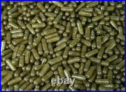 Size 00 Green Empty Gelatin Pill Capsules Kosher Gel Gluten-Free USA Made