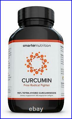 Smarter Nutrition Turmeric Curcumin Supplements 1, 3, & 6 Month Bottle Supply