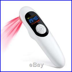 Soft Cold Laser Pain Relief Red Light Therapy Device Unit Handheld 650nm+808nm