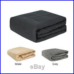 Softan Weighted Blanket & Removable Cover for Anxiety, ADHD, Insomnia or Stress