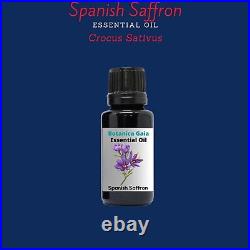 Spanish Saffron Essential Oil 100% Pure, Undiluted, Organic, (Crocus Sativus)