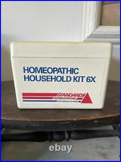 Standard Homeopathic Household 6x Kit Mostly Sealed! Older Kit Natural Healing