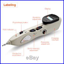 Stimulator CE LCD Electronic Massage Acupuncture Meridian Pen Pain Relief USA