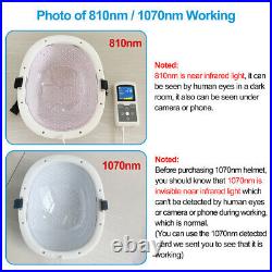 Stroke Rehabilitation Treatment 1070nm Led Helmet Light Near Infrared-Offer