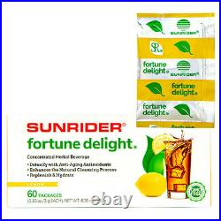Sunrider Fortune Delight LEMON Flavor 1 New Box 60 Pcks