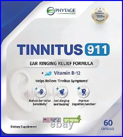 Tinnitus 911 Tinnitus Ear Ringing Relief Supplement 4 Bottles