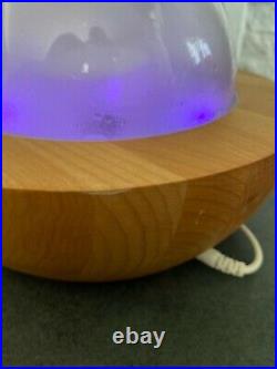 USED young living aria essential oil diffuser with calming sounds and LED light