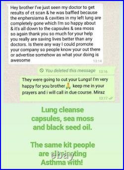 Upgraded Lung Cleanse Kit. Asthama. Copd. Bronchitis. Breathing Issues. Snoring