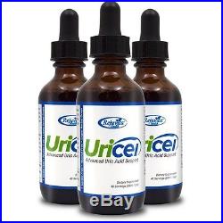 Uricel the #1 Gout Fighting Remedy 3 Pack Relieve Gout Pain Treatment 3 Pack