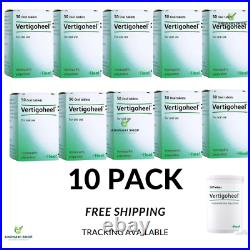 Vertigoheel 50 Tabs Homeopatic Solution-dizziness, nausea, vertigo 10 PACK