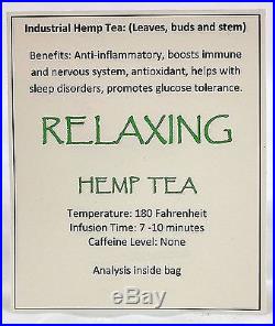 WOW Organic Relaxing Hemp Tea 500g