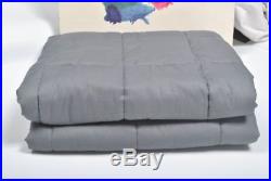 Weighted Blanket Perfect For Adults/Anxiety ADHD Autism Easily Into Deep Sleep