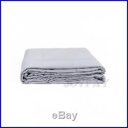 Weighted Blanket for Adults Sensory Blanket 60x80'' 20lb Queen Size U. S. Solid