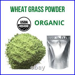 Wheat Grass Powder/Extract USDA Organic Super Food Wheatgrass 2oz 4oz 1 Lb 20 Lb