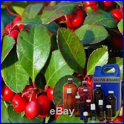 Wintergreen Essential Oil Pure Uncut Sizes from 3ml to 1 Gallon