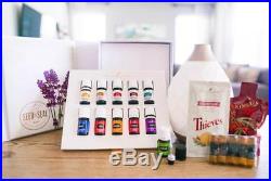 YOUNG LIVING STARTER KIT WITH 11 ESSENTIAL OILS+DESERT MIST DIFFUSION+Membership